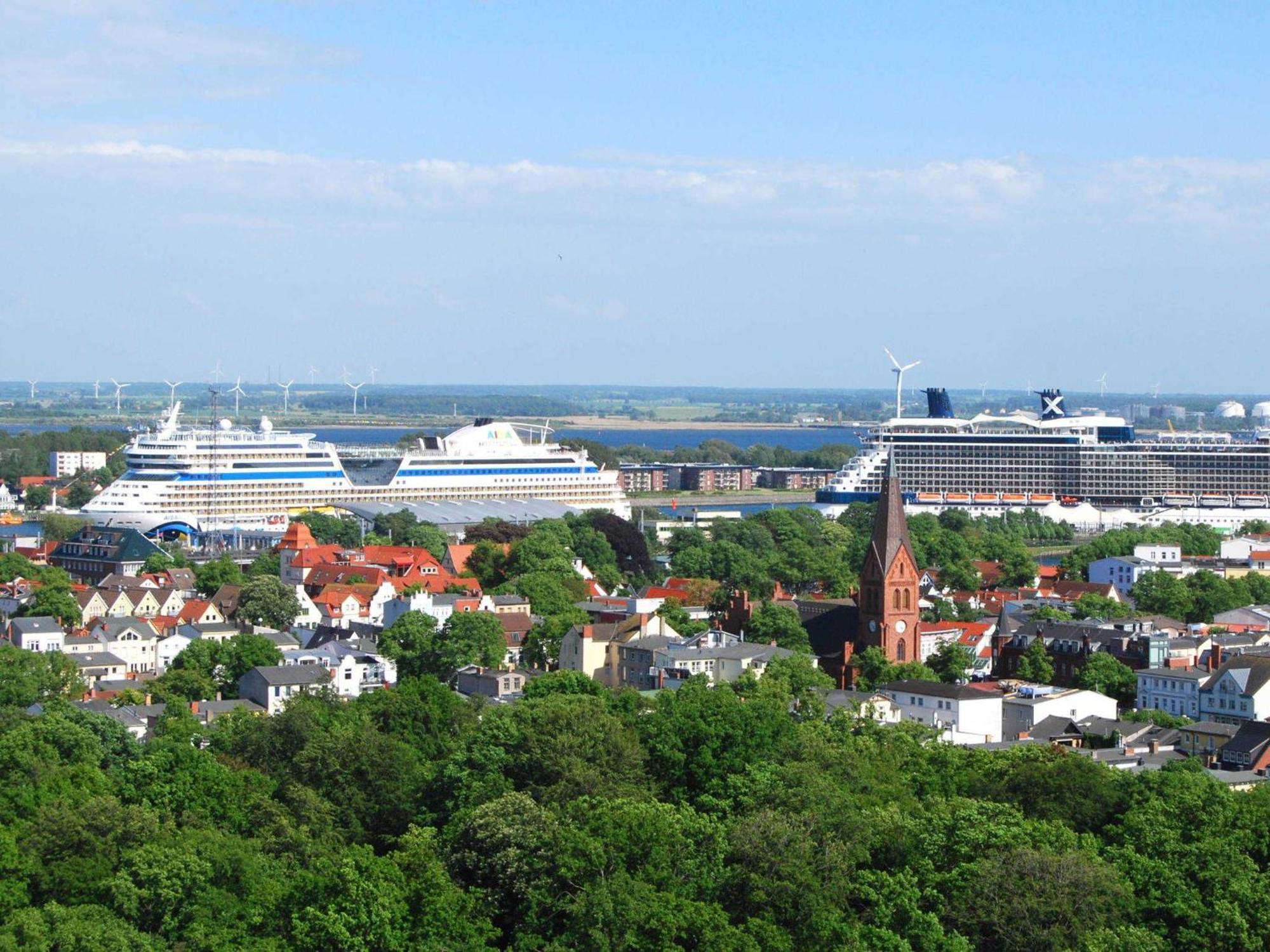 Ferienwohnung Warnemuende Am Kurpark روستوك المظهر الخارجي الصورة